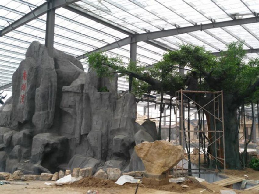 點擊查看詳細信息<br>標題：塑石假山側面 閱讀次數：2073